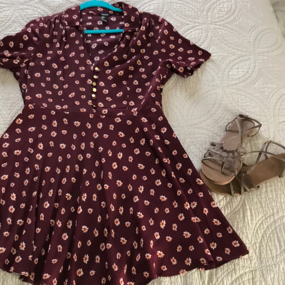 Vintage style flower dress